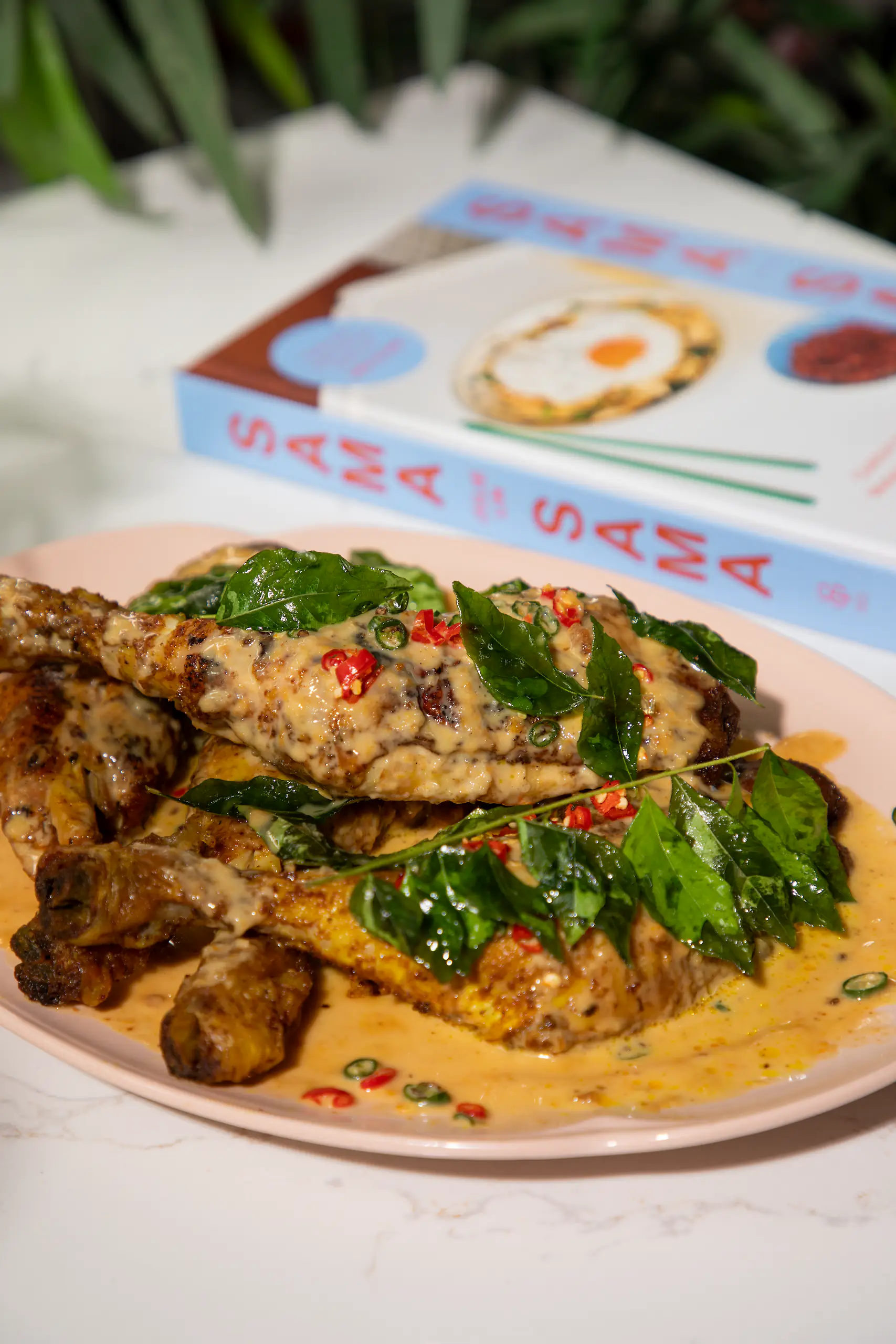 Julie Lin’s Curry Leaf Chicken Legs