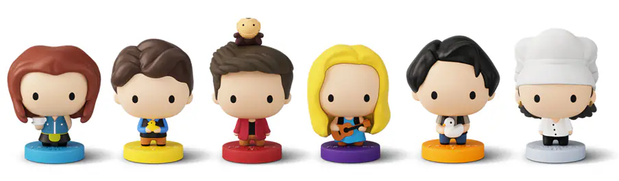 All of the FRIENDS gang are available to collect. Credit: McDonald's 