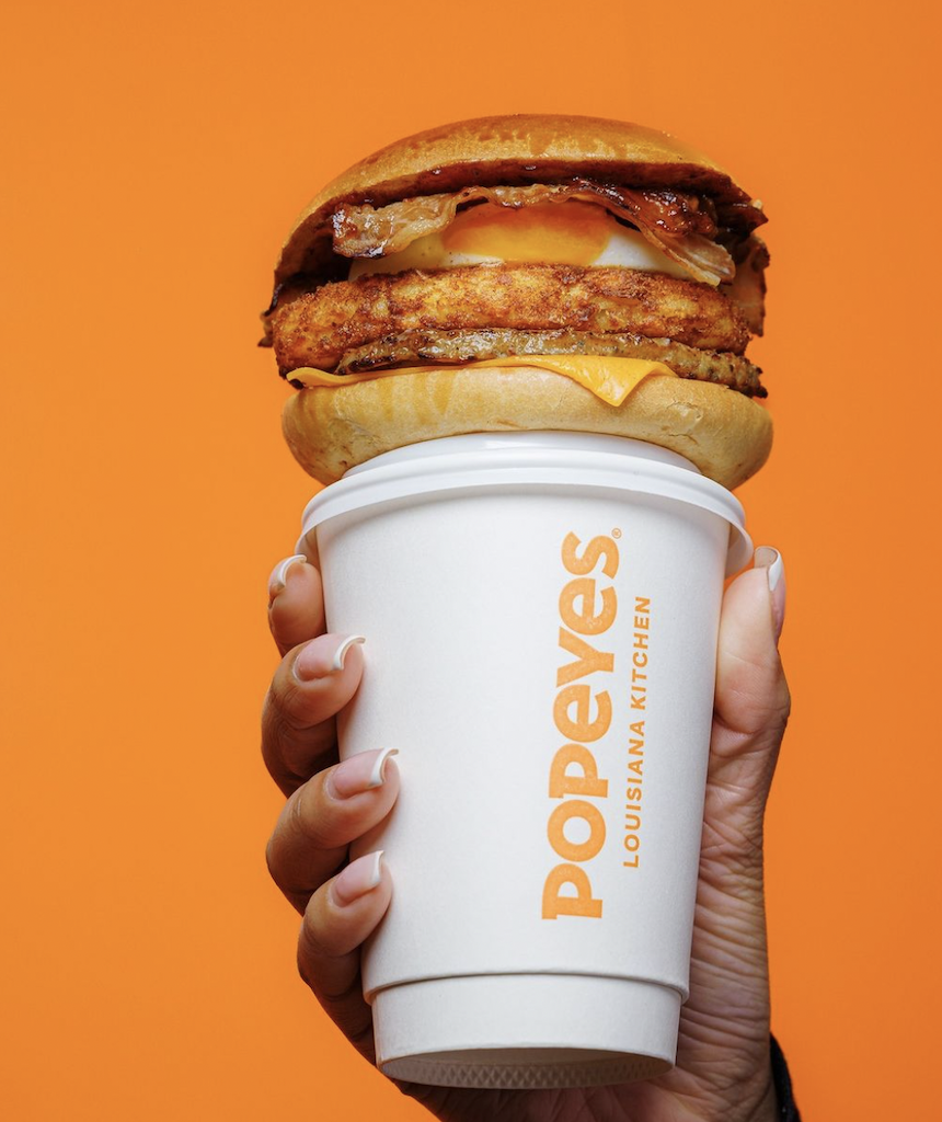 popeyes breakfast uk