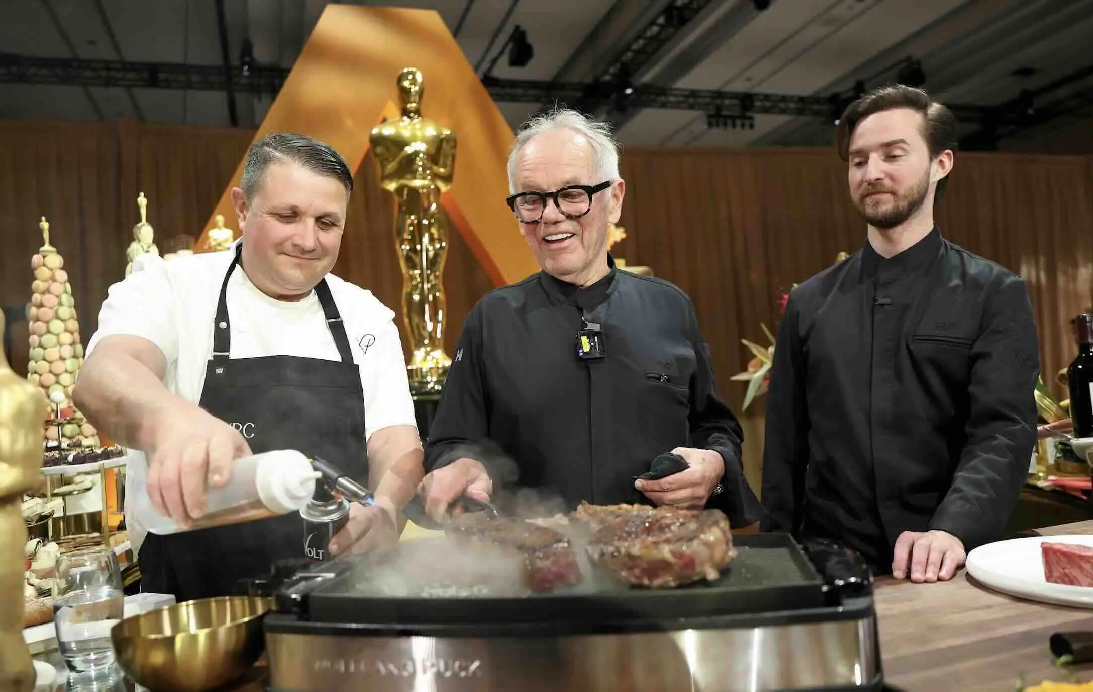 Wolfgang Puck's Oscar's menu has been revealed ahead of the weekend (Credit: Getty)