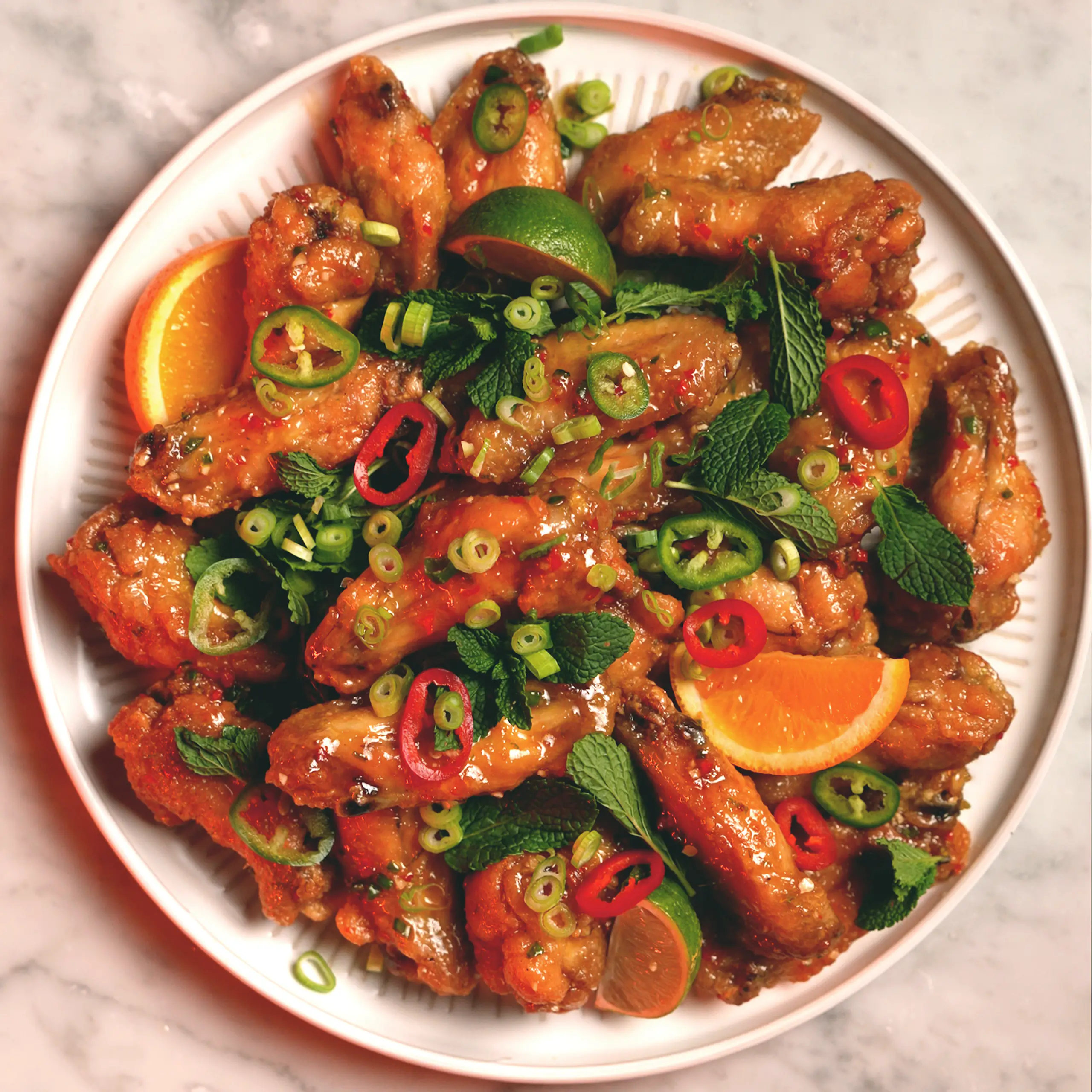 Olive Oil Maple Syrup Caramel Wings