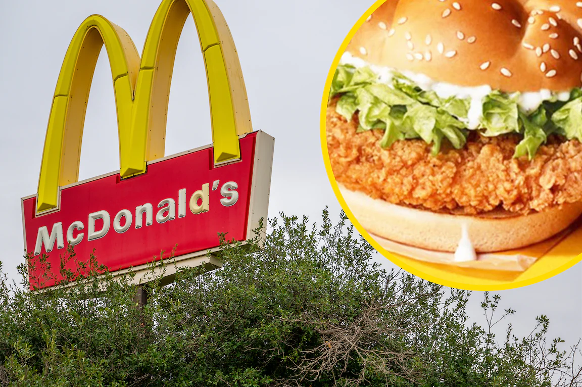 McDonald's is opening its first chicken only store