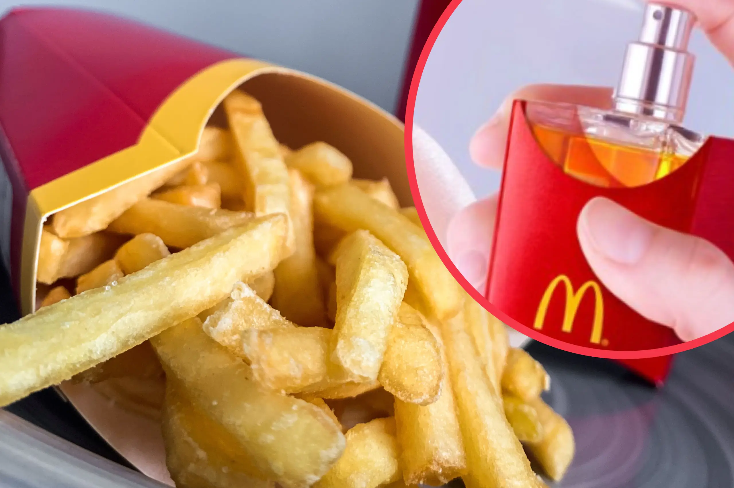 McDonald's teases perfumes that smell like their fries
